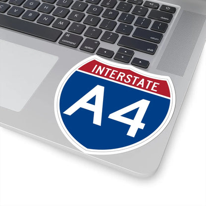 I-A4 (Alaska) (Road Sign) STICKER Vinyl Kiss-Cut Decal - The Sticker Space