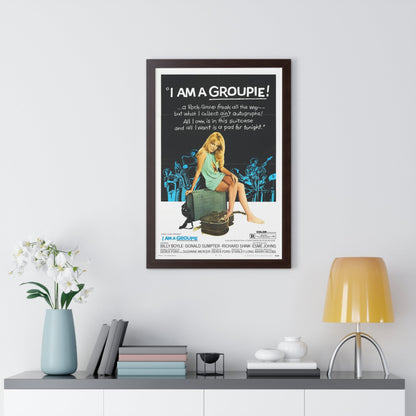 I AM A GROUPIE! 1970 - Framed Movie Poster-The Sticker Space