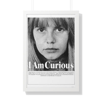 I AM CURIOUS (YELLOW) 1967 - Framed Movie Poster-20" x 30"-The Sticker Space