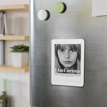 I AM CURIOUS (YELLOW) 1967 Movie Poster - Refrigerator Magnet - The Sticker Space