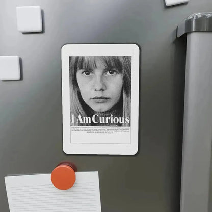 I AM CURIOUS (YELLOW) 1967 Movie Poster - Refrigerator Magnet - The Sticker Space