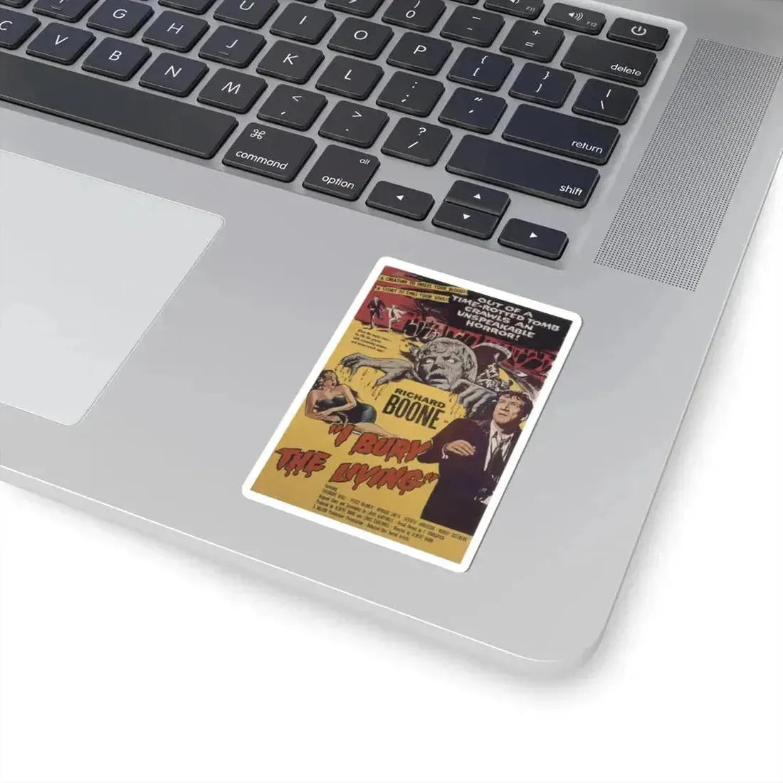 I BURY THE LIVING 1958 Movie Poster - STICKER Vinyl Kiss-Cut Decal - The Sticker Space