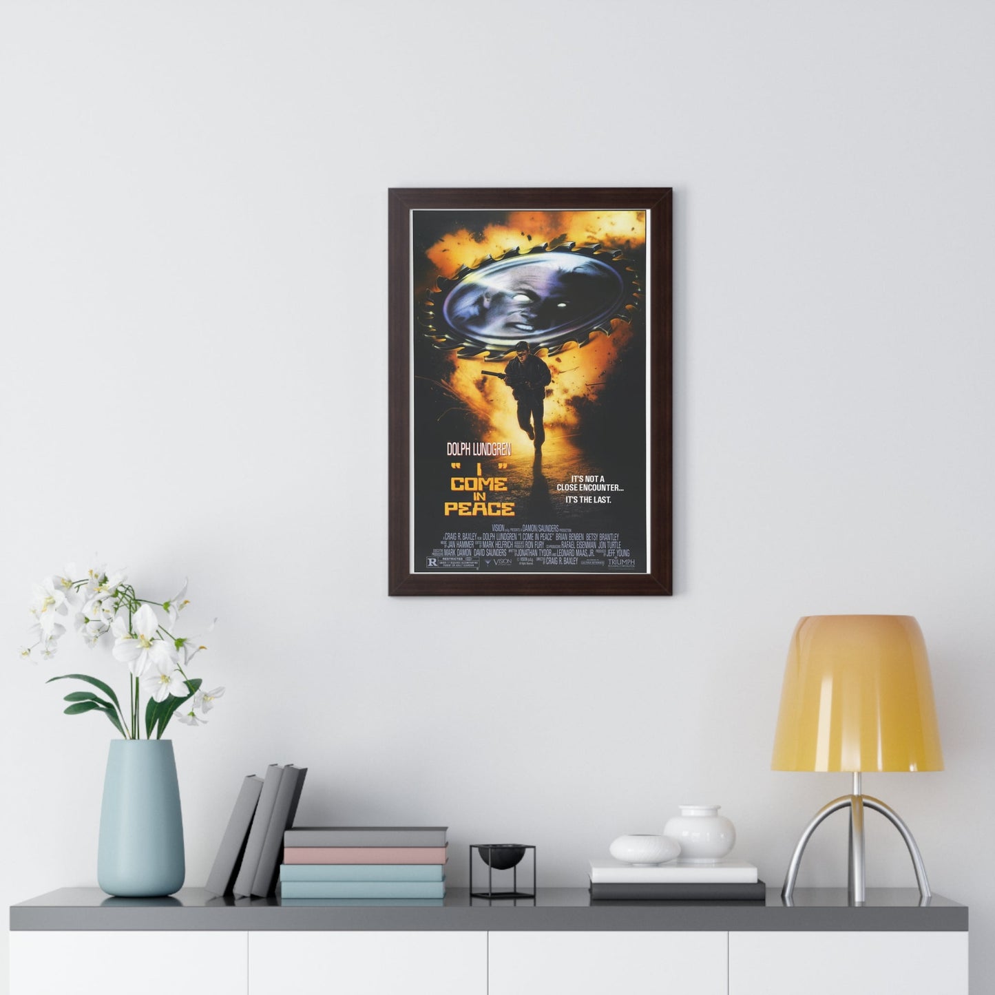 I COME IN PEACE (DARK ANGEL) 1990 - Framed Movie Poster-The Sticker Space