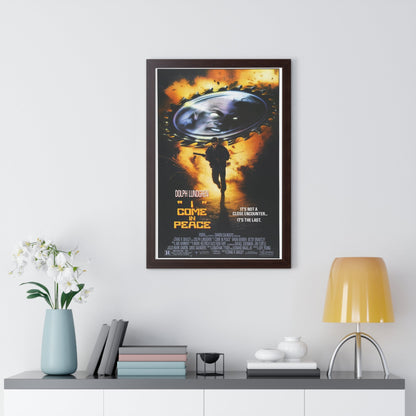 I COME IN PEACE (DARK ANGEL) 1990 - Framed Movie Poster-The Sticker Space