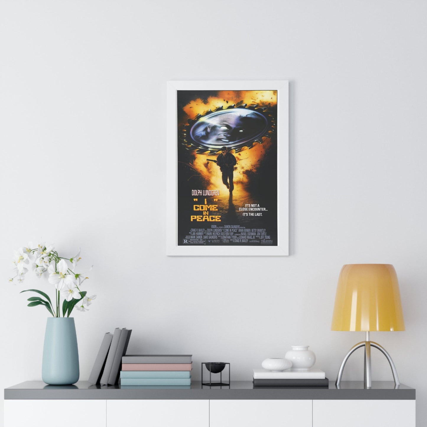 I COME IN PEACE (DARK ANGEL) 1990 - Framed Movie Poster-The Sticker Space