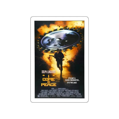 I COME IN PEACE (DARK ANGEL) 1990 Movie Poster STICKER Vinyl Die-Cut Decal - The Sticker Space