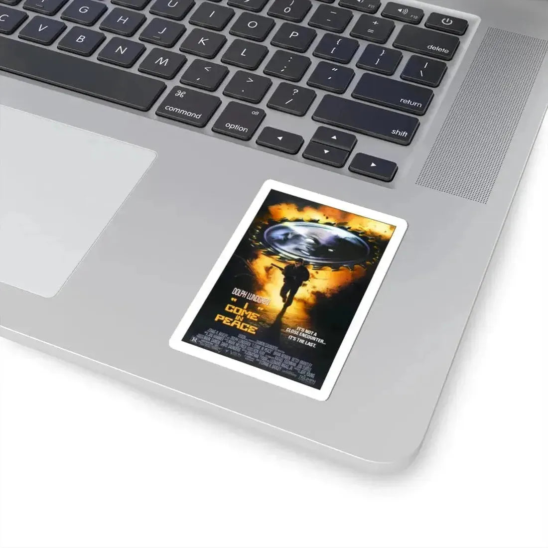 I COME IN PEACE (DARK ANGEL) 1990 Movie Poster - STICKER Vinyl Kiss-Cut Decal - The Sticker Space