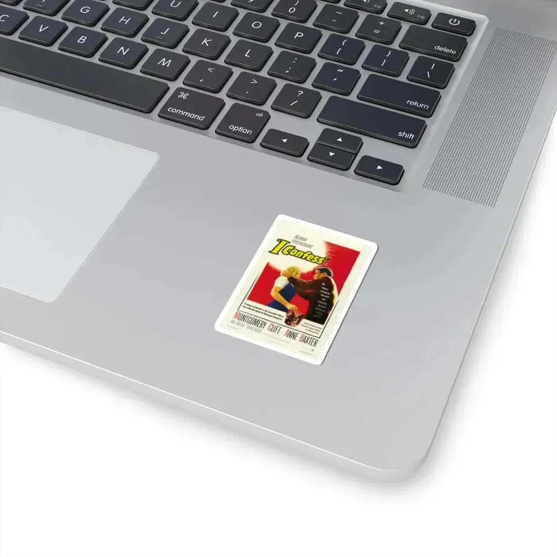 I Confess 1953 Movie Poster - STICKER Vinyl Kiss-Cut Decal - The Sticker Space