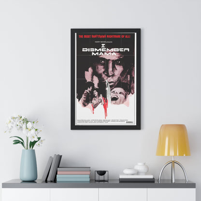 I DISMEMBER MAMA 1972 - Framed Movie Poster-The Sticker Space