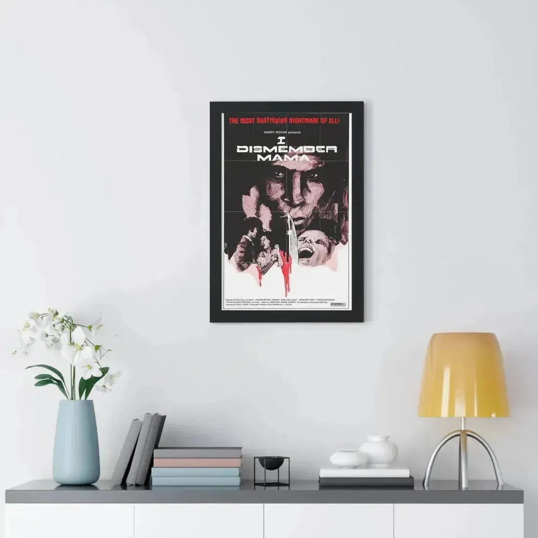 I DISMEMBER MAMA 1972 - Framed Movie Poster - The Sticker Space