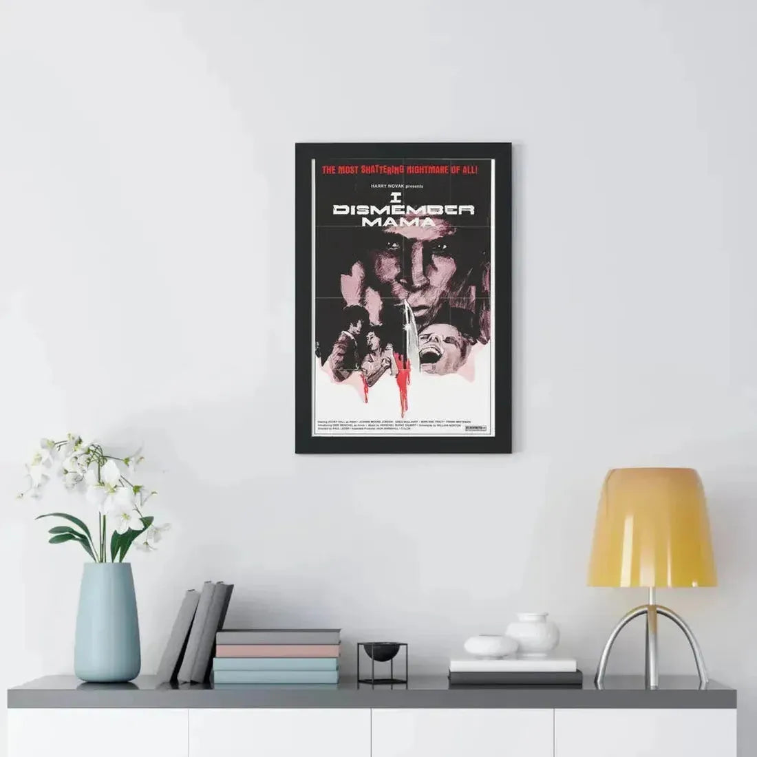 I DISMEMBER MAMA 1972 - Framed Movie Poster - The Sticker Space