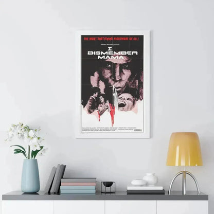 I DISMEMBER MAMA 1972 - Framed Movie Poster - The Sticker Space