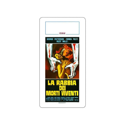 I DRINK YOUR BLOOD (ITALIAN) 1971 Movie Poster STICKER Vinyl Die-Cut Decal 6 Inch - The Sticker Space