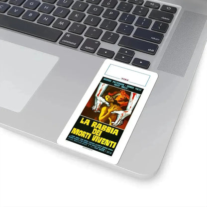 I DRINK YOUR BLOOD (ITALIAN) 1971 Movie Poster - STICKER Vinyl Kiss-Cut Decal - The Sticker Space