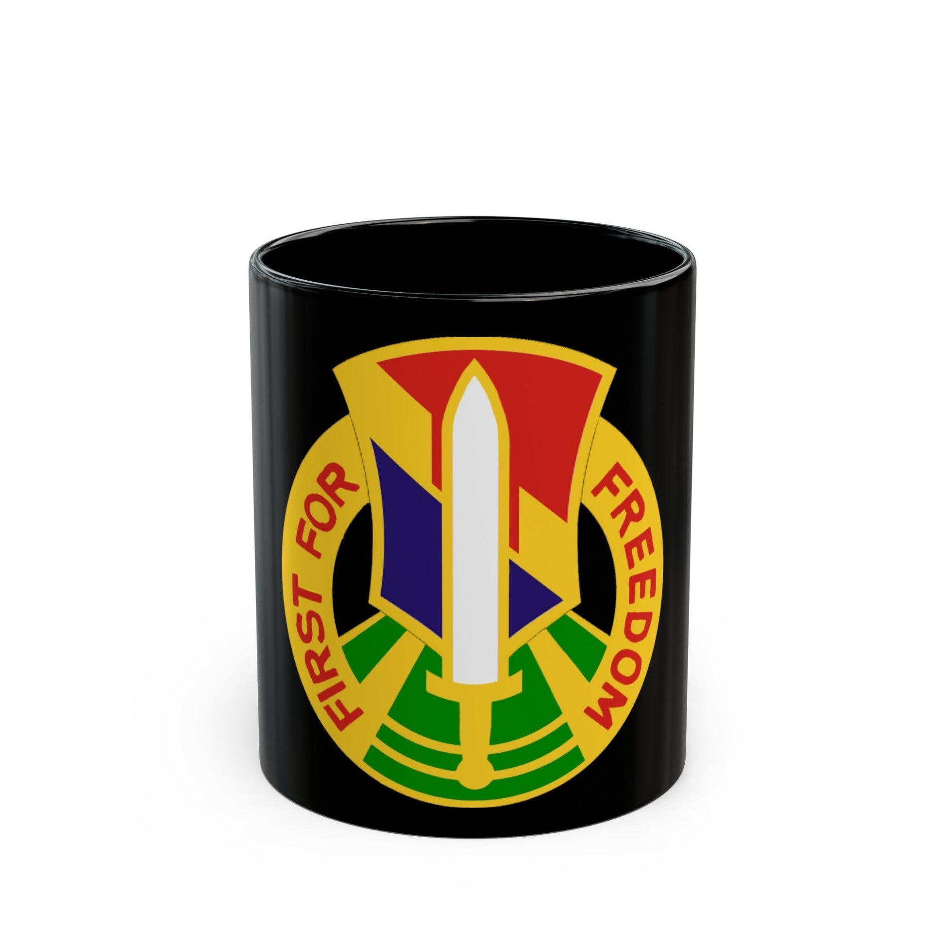 I Field Force Vietnam 2 (U.S. Army) Black Coffee Mug-11oz-The Sticker Space