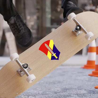 I Field Force Vietnam (U.S. Army) REVERSE PRINT Transparent Die-Cut STICKER - The Sticker Space