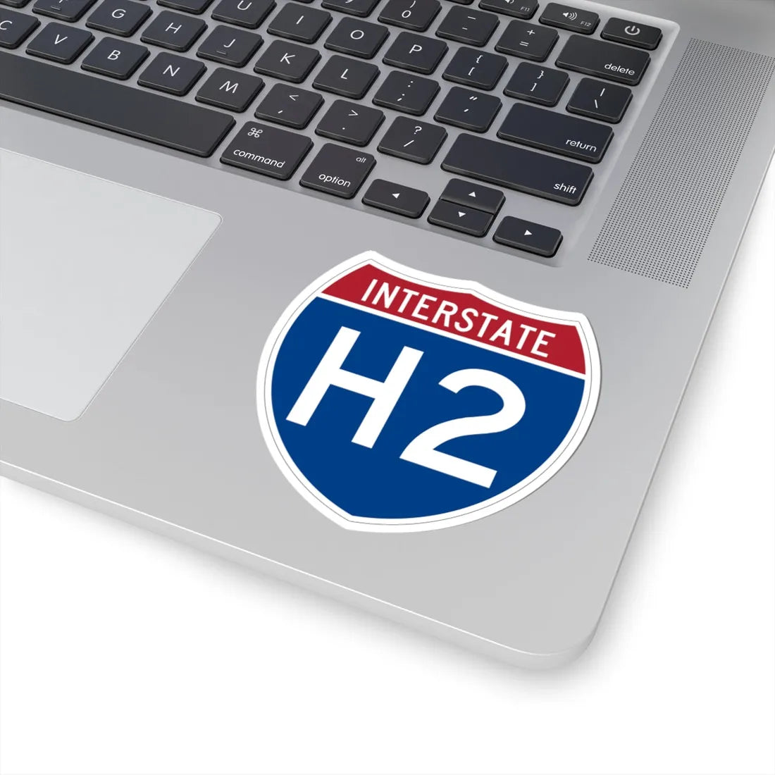 I-H2 (Hawaii) (Road Sign) STICKER Vinyl Kiss-Cut Decal - The Sticker Space