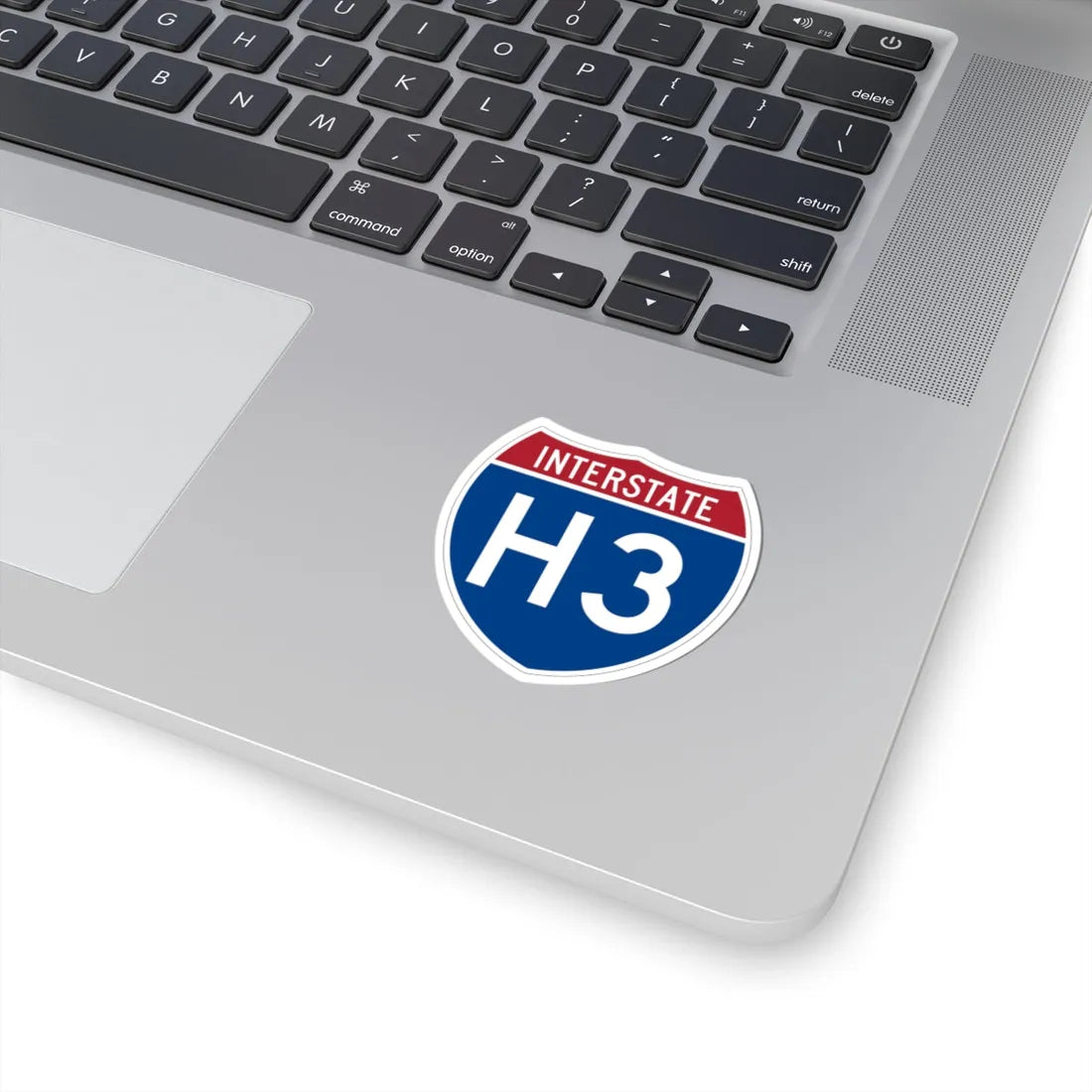 I-H3 (Hawaii) (Road Sign) STICKER Vinyl Kiss-Cut Decal - The Sticker Space