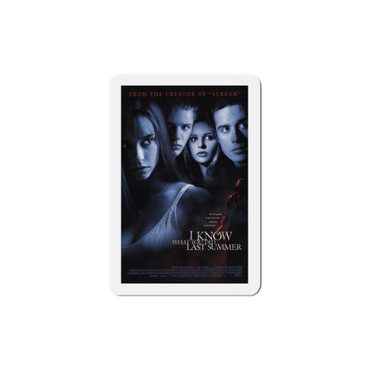 I Know What You Did Last Summer 1997 Movie Poster Die-Cut Magnet-6 Inch-The Sticker Space