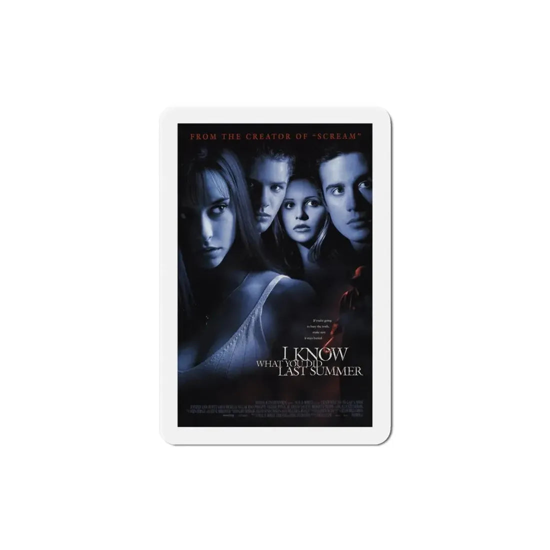 I Know What You Did Last Summer 1997 Movie Poster Refrigerator Magnet - The Sticker Space