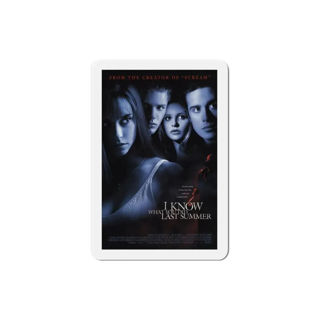 I Know What You Did Last Summer 1997 Movie Poster Refrigerator Magnet - The Sticker Space