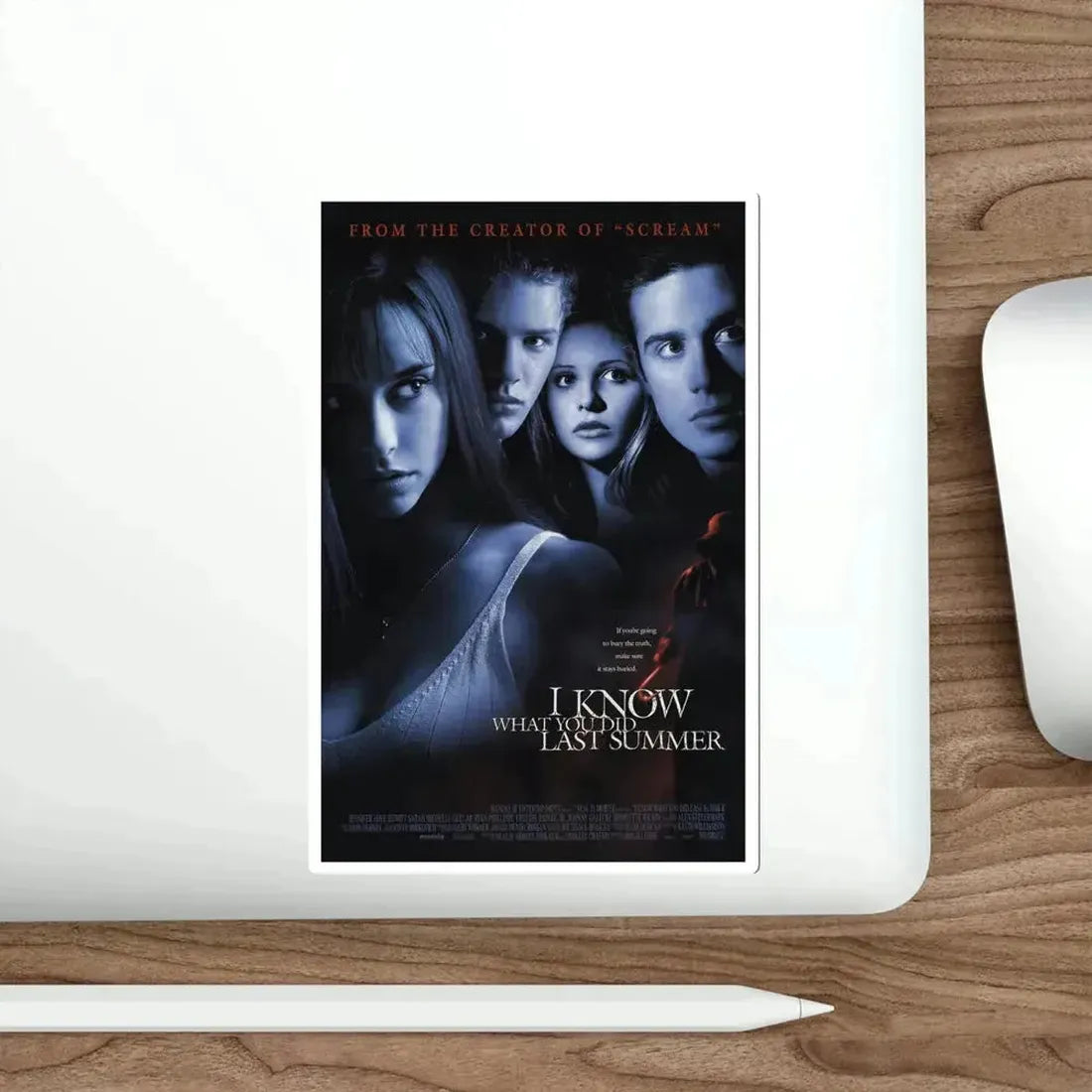 I Know What You Did Last Summer 1997 Movie Poster STICKER Vinyl Die-Cut Decal - The Sticker Space
