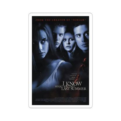 I Know What You Did Last Summer 1997 Movie Poster STICKER Vinyl Die-Cut Decal - The Sticker Space
