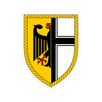 I. Korps Bundeswehr V2 (Germany) (Coat of Arms) STICKER Vinyl Kiss-Cut Decal 3 Inch White - The Sticker Space