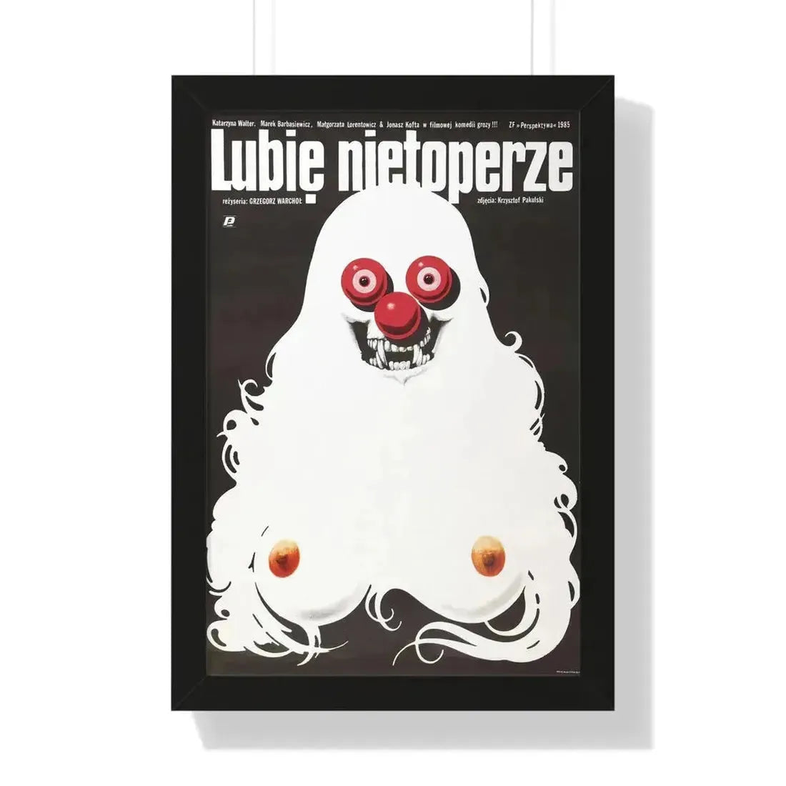 I LIKE BATS 1986 - Framed Movie Poster - The Sticker Space