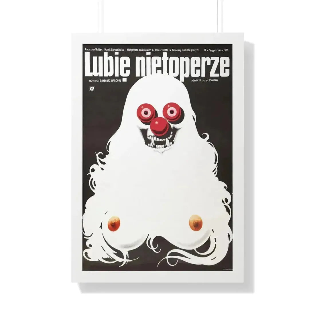 I LIKE BATS 1986 - Framed Movie Poster - The Sticker Space