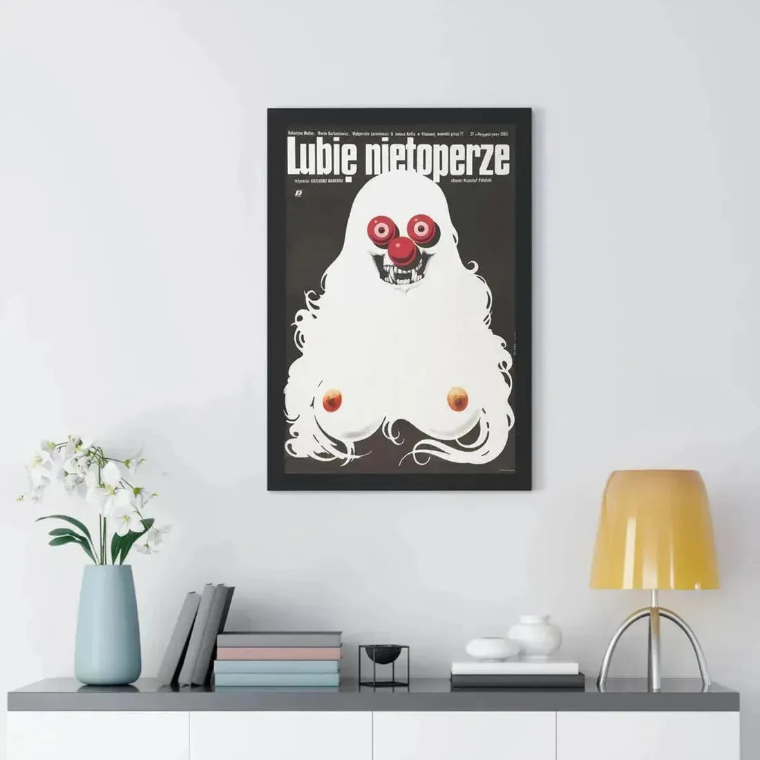 I LIKE BATS 1986 - Framed Movie Poster - The Sticker Space