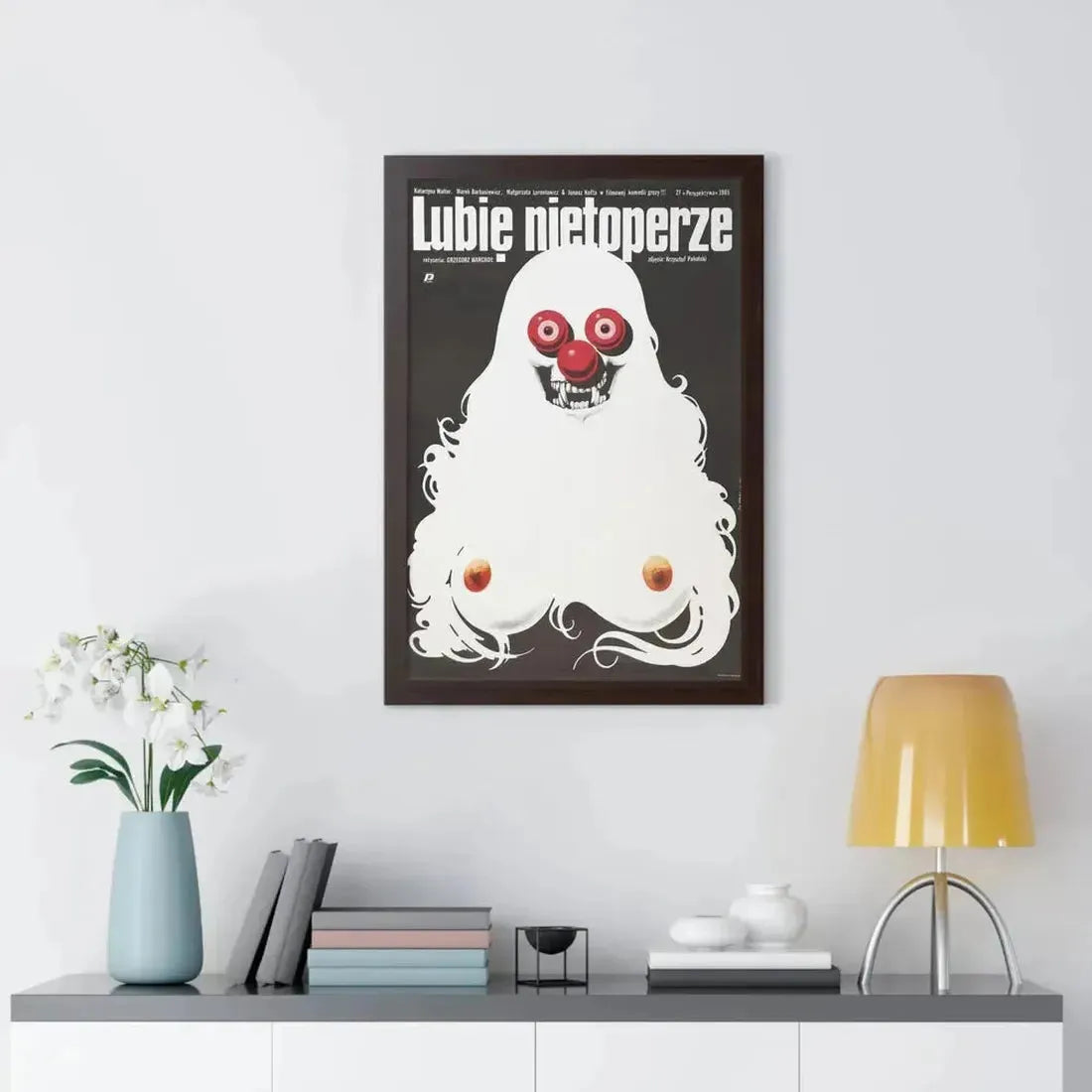 I LIKE BATS 1986 - Framed Movie Poster - The Sticker Space