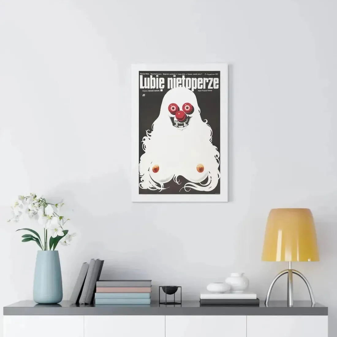 I LIKE BATS 1986 - Framed Movie Poster - The Sticker Space