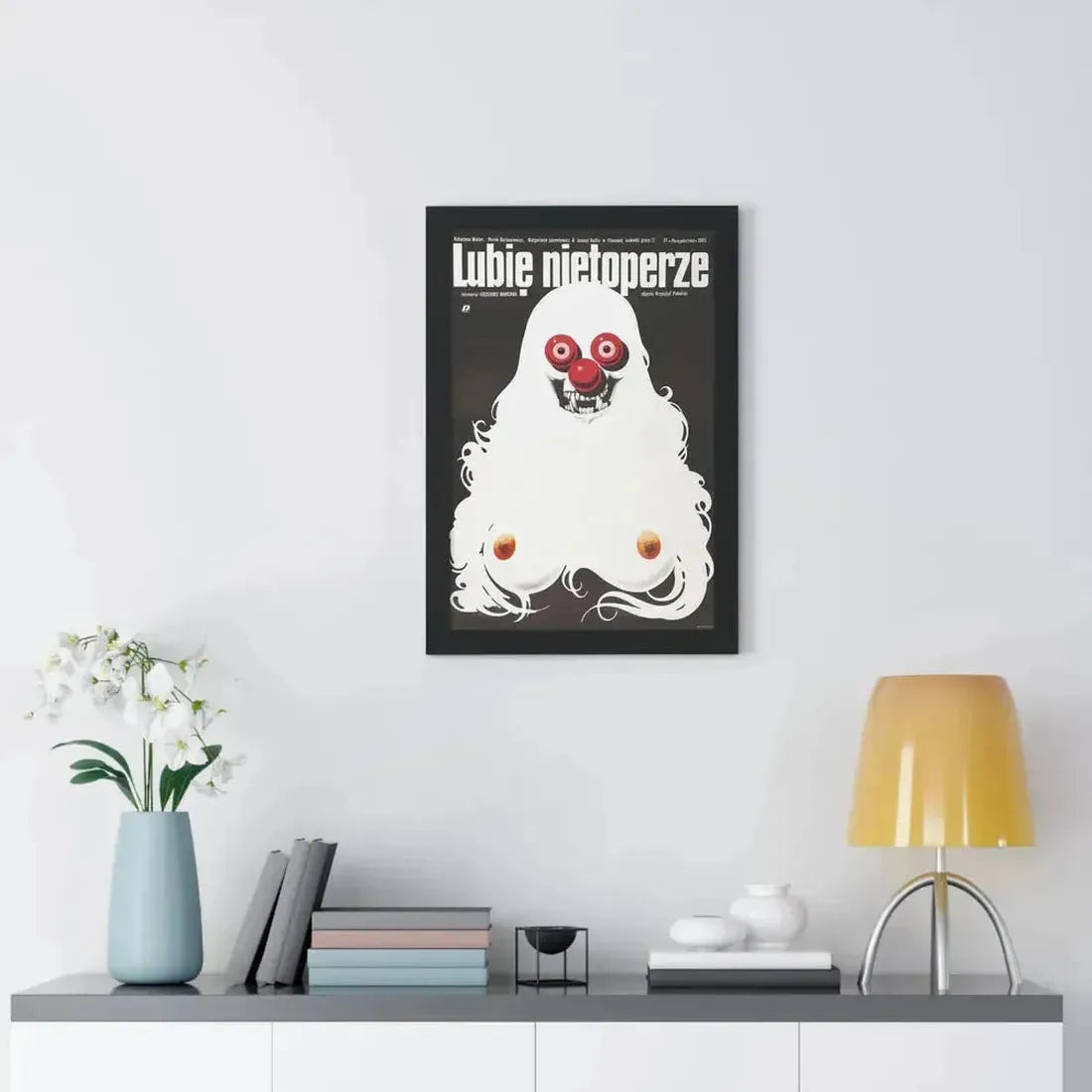 I LIKE BATS 1986 - Framed Movie Poster - The Sticker Space