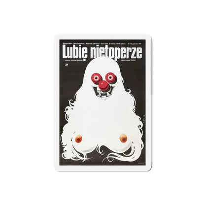 I LIKE BATS 1986 Movie Poster - Refrigerator Magnet 6 Inch Die-Cut - The Sticker Space