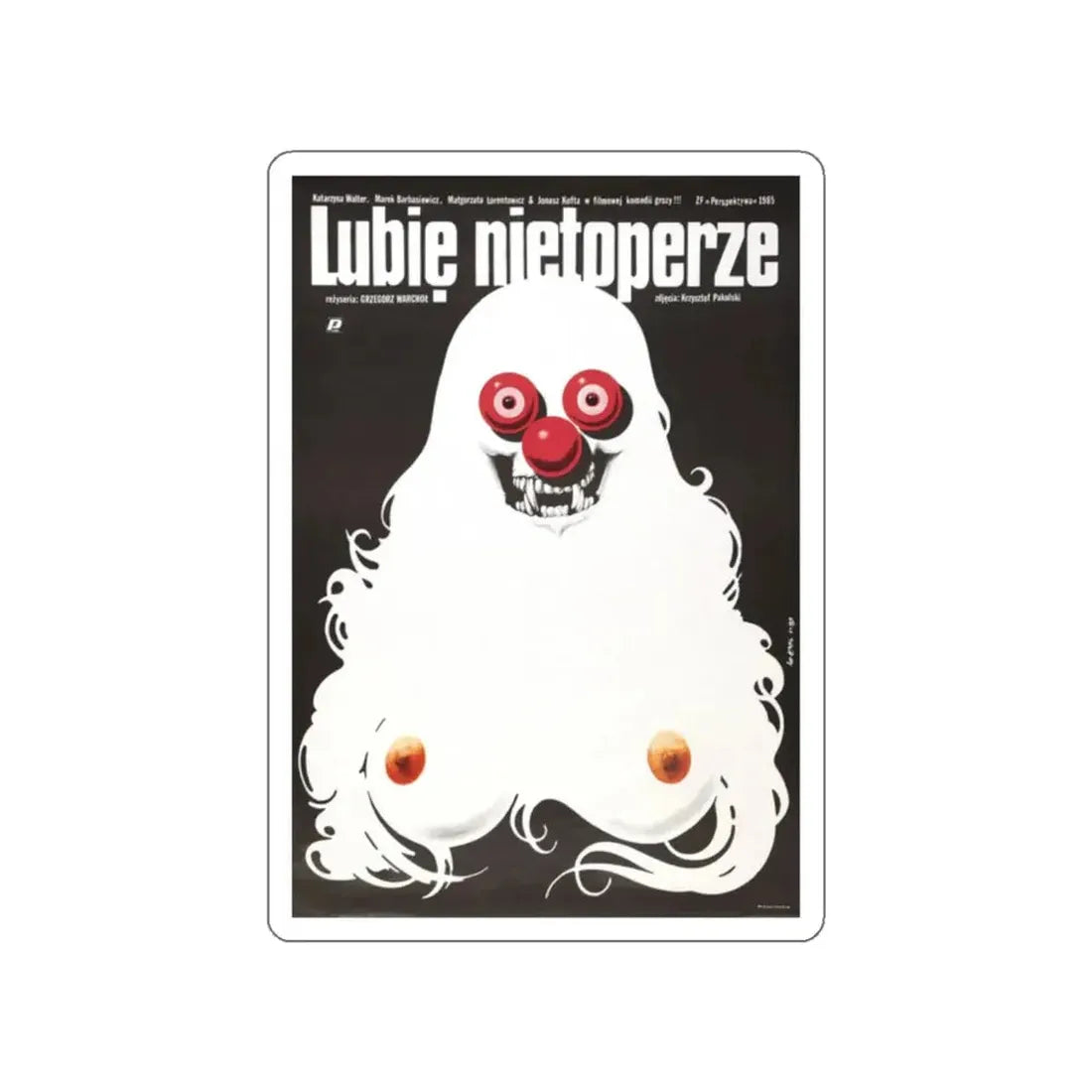 I LIKE BATS 1986 Movie Poster STICKER Vinyl Die-Cut Decal - The Sticker Space