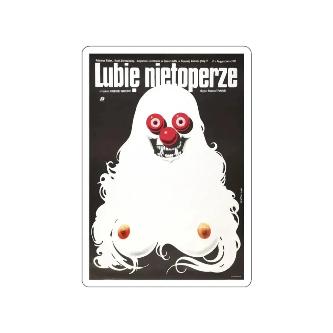 I LIKE BATS 1986 Movie Poster STICKER Vinyl Die-Cut Decal - The Sticker Space