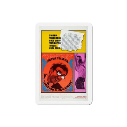 I Love You Alice B Toklas 1968 Movie Poster Refrigerator Magnet - The Sticker Space