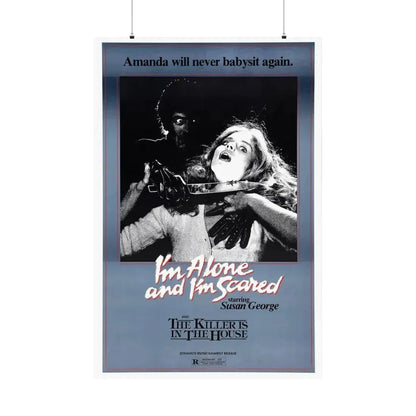 I'M ALONE AND I'M SCARED (FRIGHT) 1971 - Paper Movie Poster 36" x 54" Matte - The Sticker Space