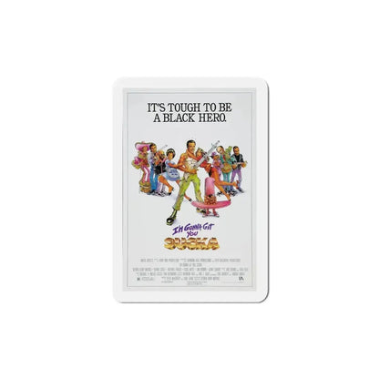 I'm Gonna Git You Sucka 1988 Movie Poster Refrigerator Magnet 5 Inch - The Sticker Space