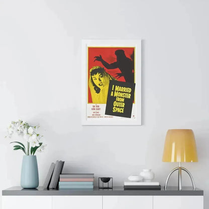 I MARRIED A MONSTER FROM OUTER SPACE 1958 - Framed Movie Poster - The Sticker Space