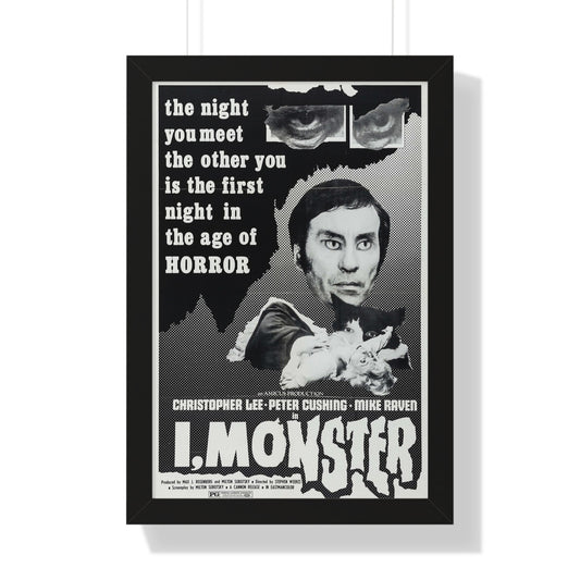 I, MONSTER (2) 1971 - Framed Movie Poster-16″ x 24″-The Sticker Space