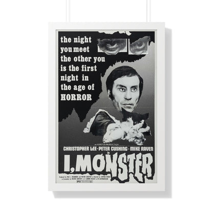 I, MONSTER (2) 1971 - Framed Movie Poster-20" x 30"-The Sticker Space