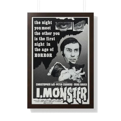 I, MONSTER (2) 1971 - Framed Movie Poster - The Sticker Space