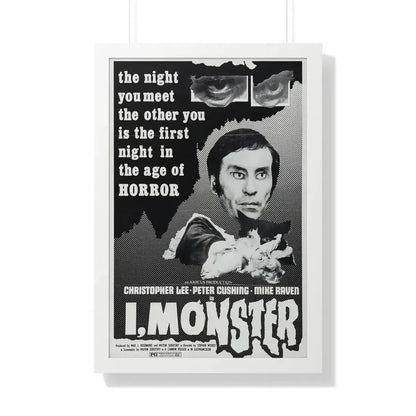 I, MONSTER (2) 1971 - Framed Movie Poster - The Sticker Space