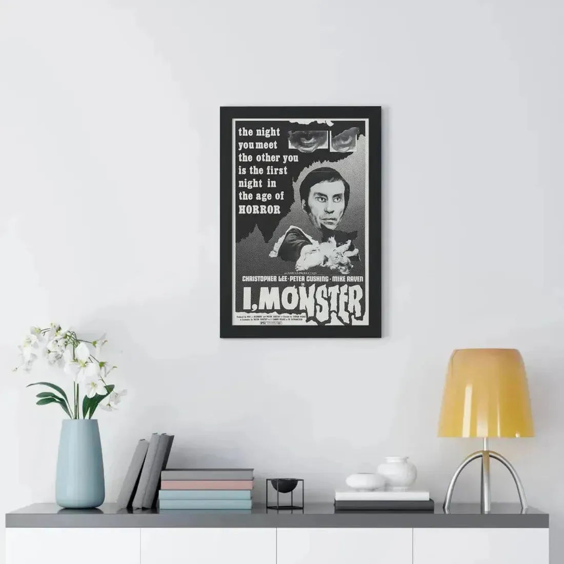 I, MONSTER (2) 1971 - Framed Movie Poster - The Sticker Space