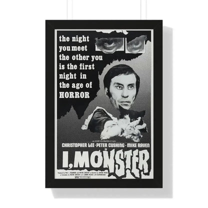 I, MONSTER (2) 1971 - Framed Movie Poster - The Sticker Space