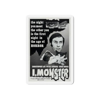 I, MONSTER (2) 1971 Movie Poster - Refrigerator Magnet 3 Inch Die-Cut - The Sticker Space