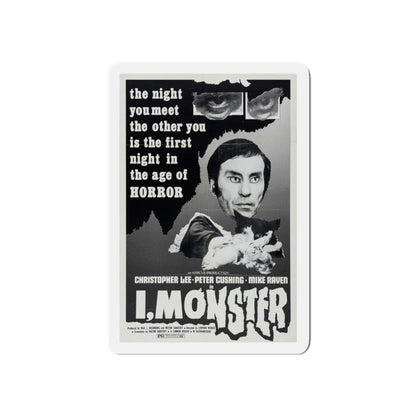 I, MONSTER (2) 1971 Movie Poster - Refrigerator Magnet-3" x 3"-The Sticker Space