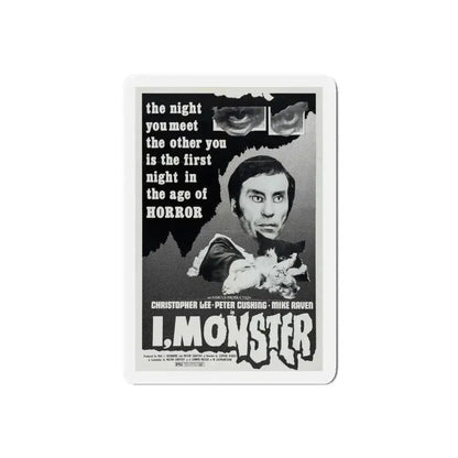 I, MONSTER (2) 1971 Movie Poster - Refrigerator Magnet 5 Inch Die-Cut - The Sticker Space
